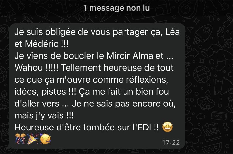 Retour d'expérience d'une personne accompagnée par l'EDI